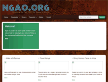 Tablet Screenshot of ngao.org